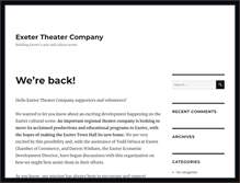 Tablet Screenshot of exetertheater.org